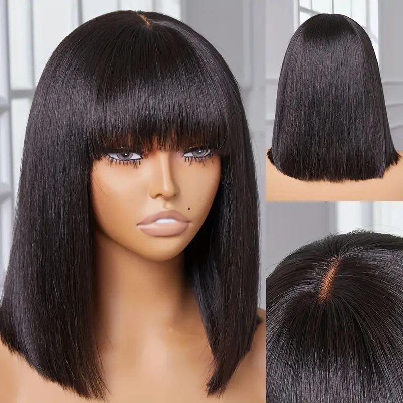 Su Bob's Premium Human Hair Lace Wig for Natural Look and Comfort - Image 6