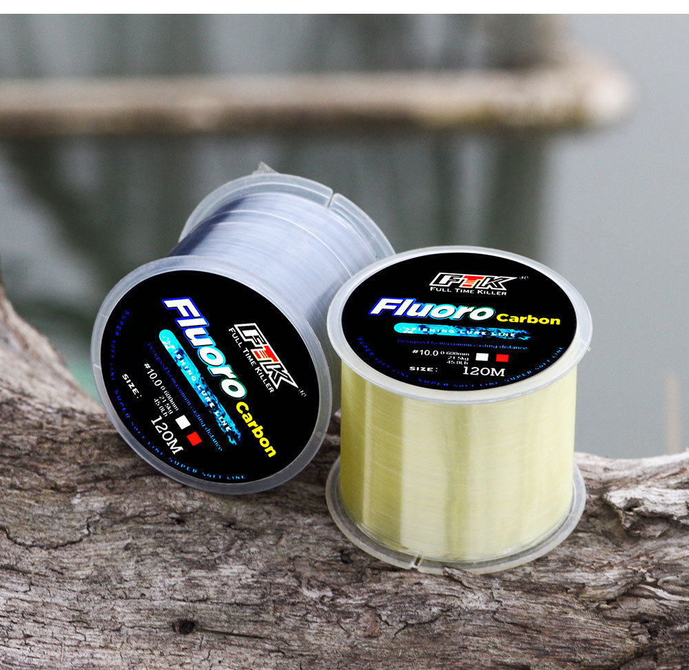 Nylon Thread Multicolor Fishing Line - 120 M for Versatile Fishing Adventures - Image 3