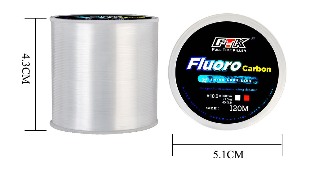 Nylon Thread Multicolor Fishing Line - 120 M for Versatile Fishing Adventures - Image 12