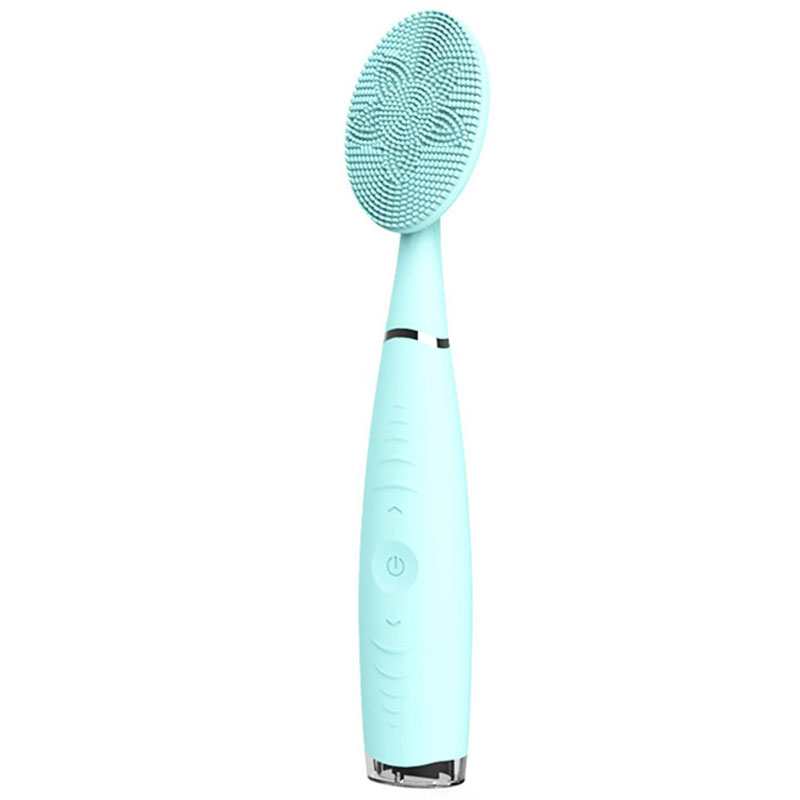 Rechargeable Silicone Facial Cleansing Brush for Deep Cleaning and Care