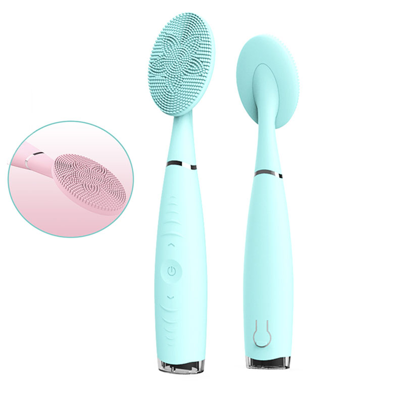 Rechargeable Silicone Facial Cleansing Brush for Deep Cleaning and Care - Image 3