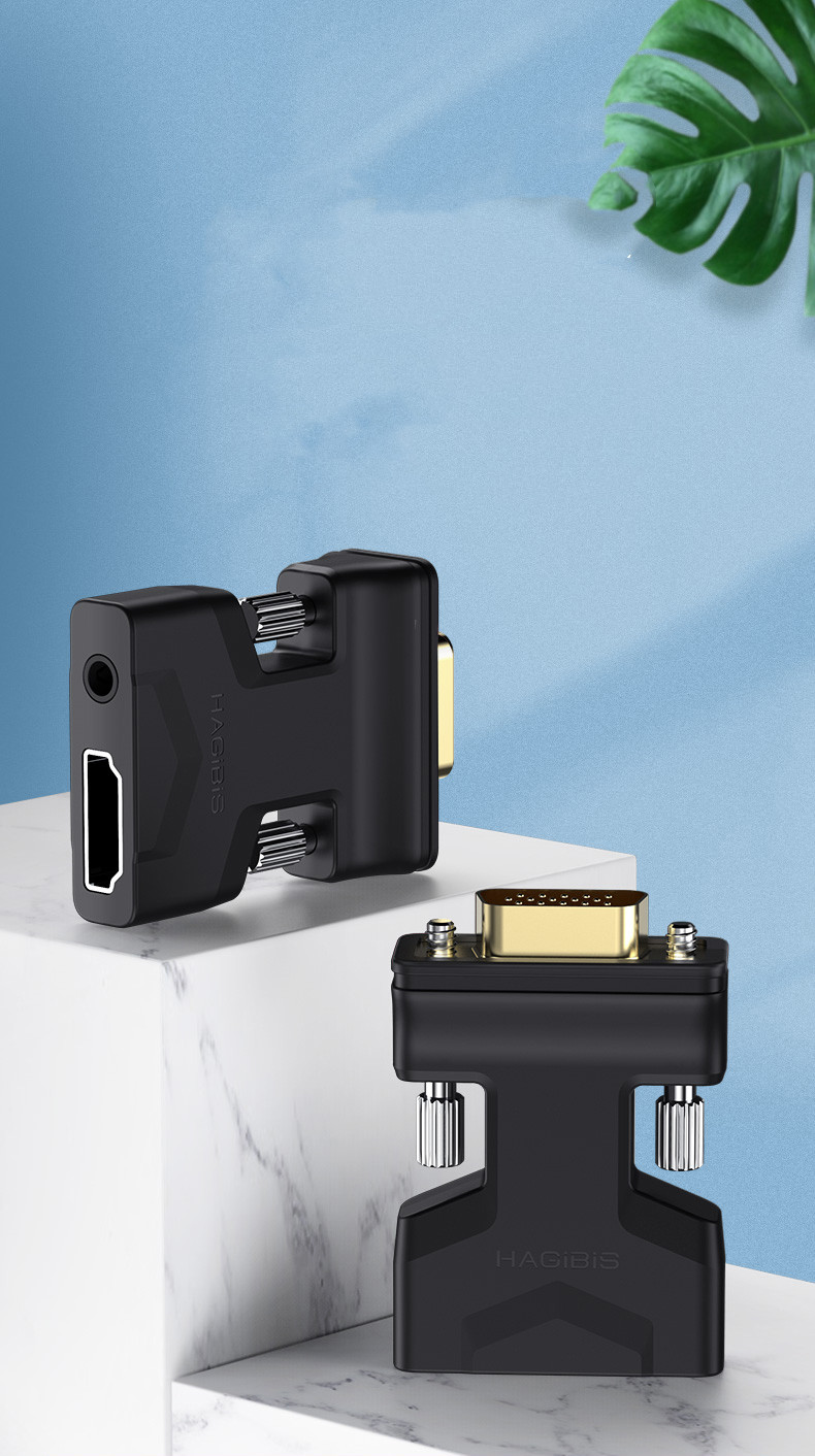 HDMI to VGA Converter for Computer, Monitor, and TV - Hami Female Port VJA Line High-Definition Adapter for Set-Top Box - Image 5