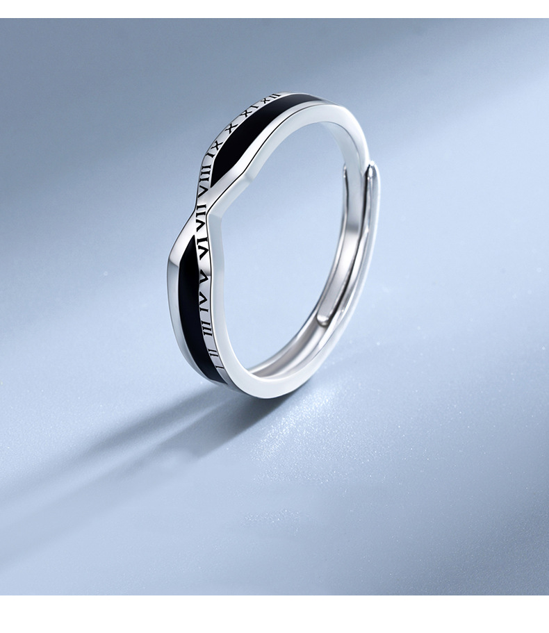 Stylish Time Hourglass Ring for Men - Hip-Hop Fashion Accessory - Image 3