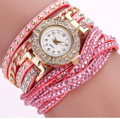 Stylish Ladies Quartz Watch with Twist Braided Design - Image 10