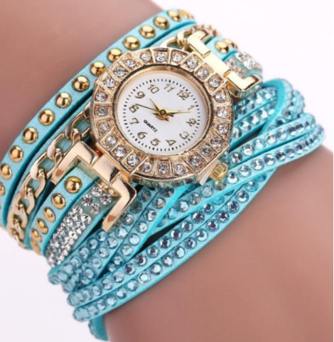 Stylish Ladies Quartz Watch with Twist Braided Design - Image 12