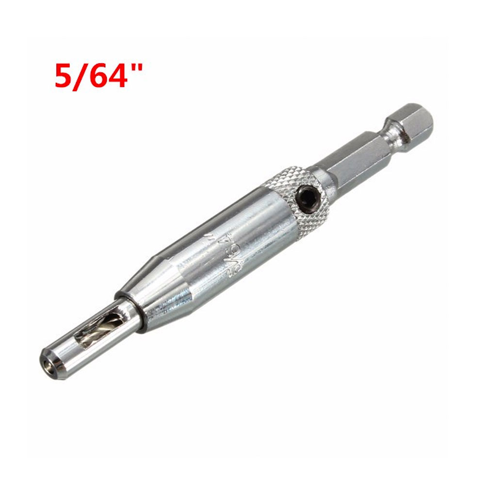 4Pcs Self-Centering Hinge Drill Bits Set for Doors and Cabinets - Image 2