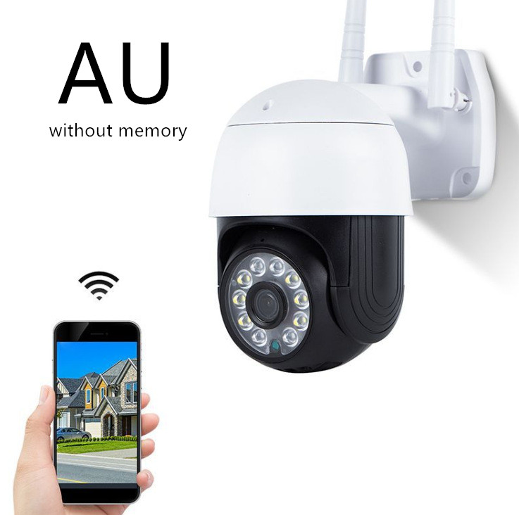 Wireless Outdoor Night Vision Wide-Angle Security Monitor for Enhanced Surveillance