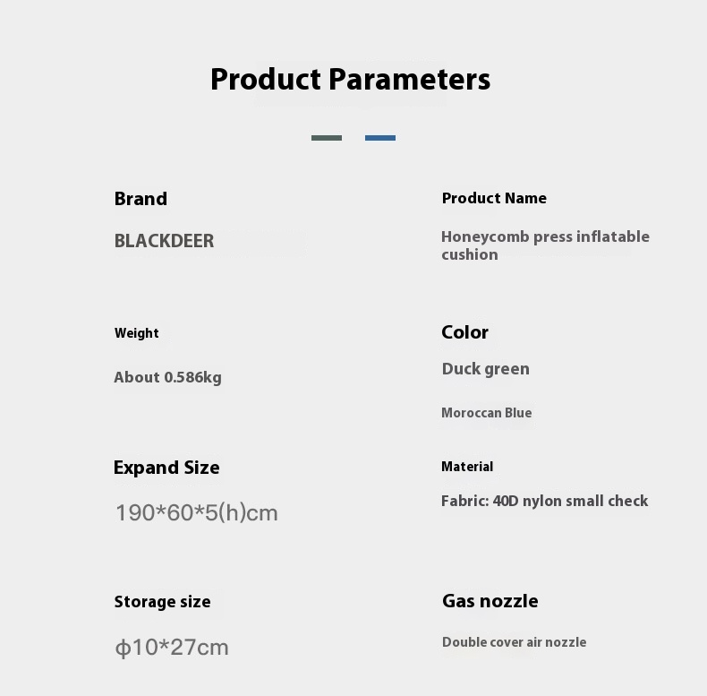 Outdoor Honeycomb Inflatable Mattress - Single Thickened Moisture-Proof Tent Sleeping Mat - Image 5