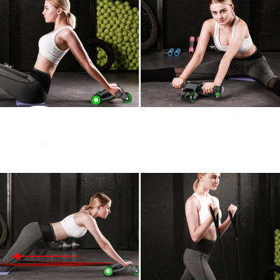 Foldable Abdominal Wheel - Abdominal Muscle Roller for Home Fitness - Image 5