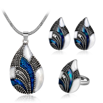 Elegant Water Drop Jewelry Set - Stunning Design for Every Occasion