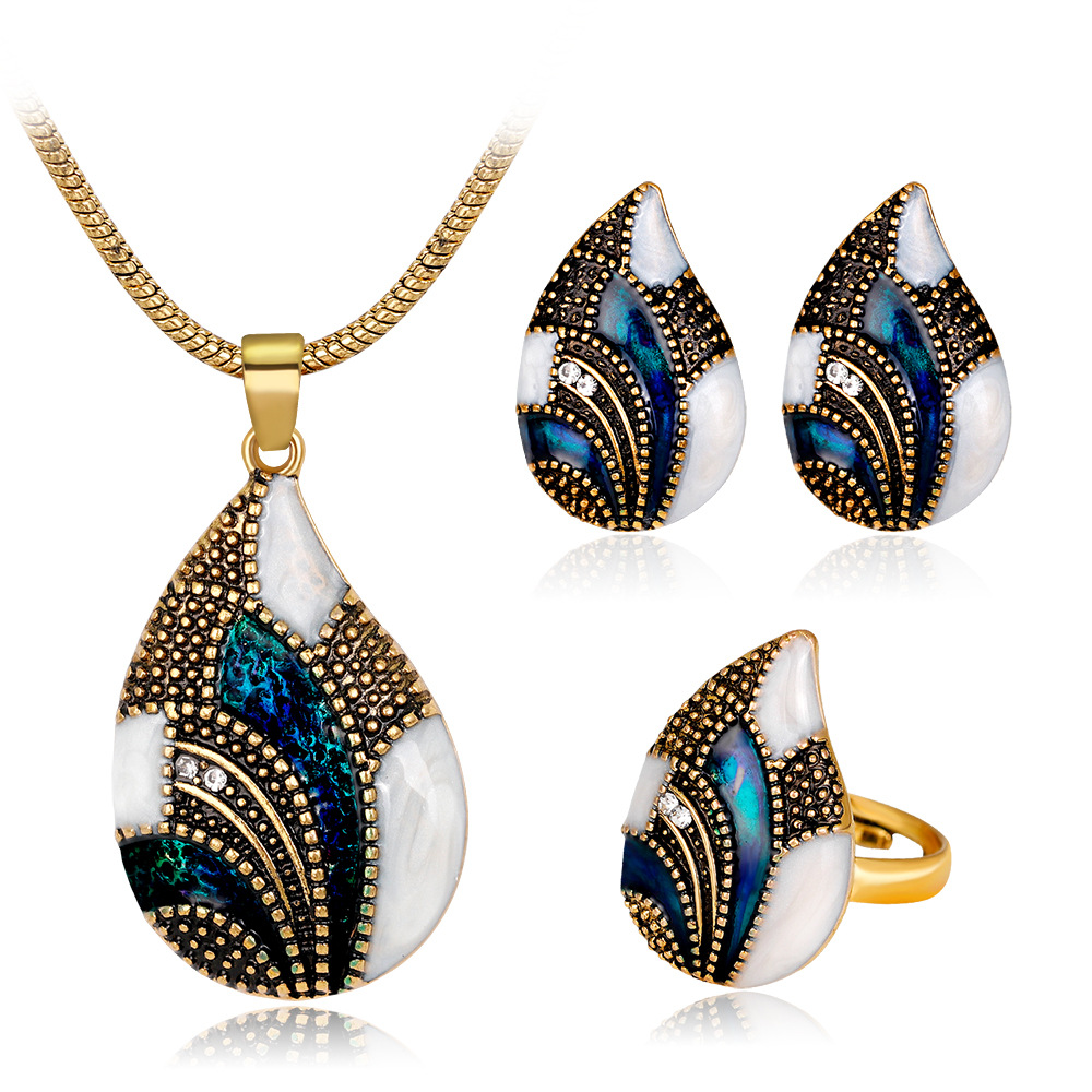 Elegant Water Drop Jewelry Set - Stunning Design for Every Occasion - Image 8