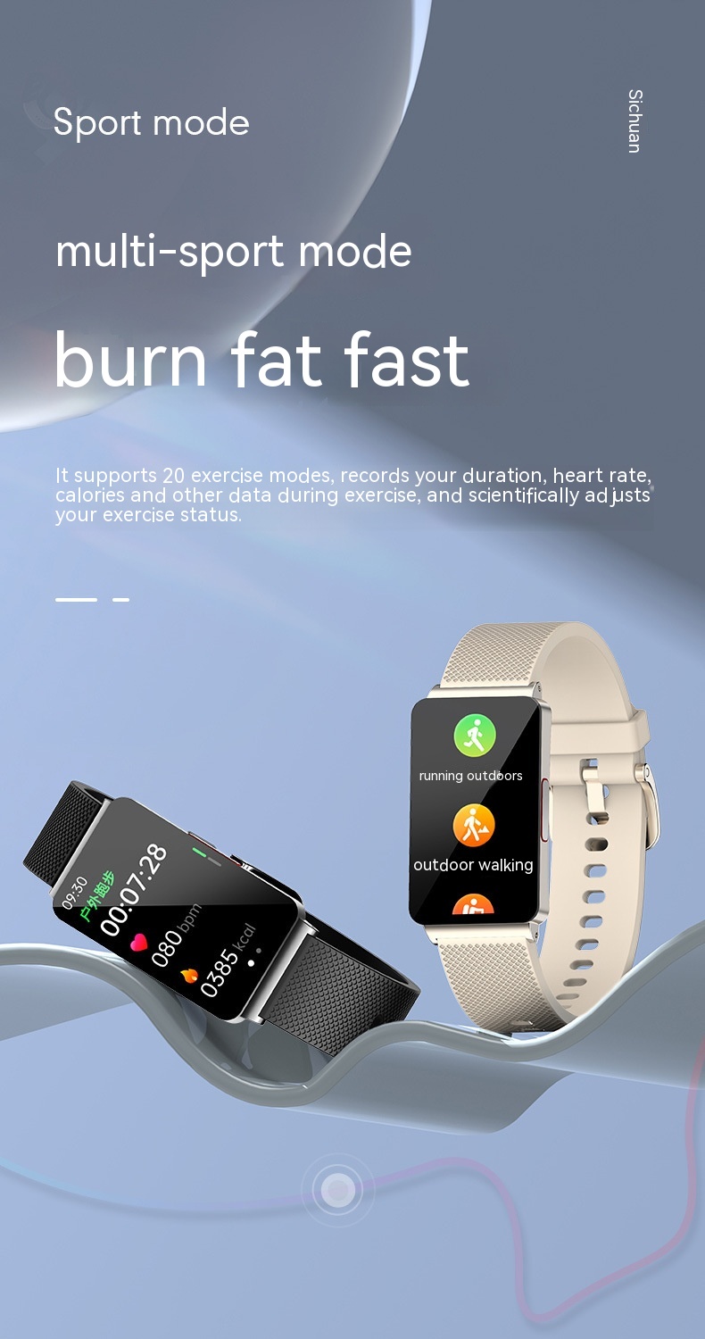 Smart Health Bracelet with Blood Oxygen, Body Temperature & Sleep Monitoring - Smart Watch Feature - Image 4