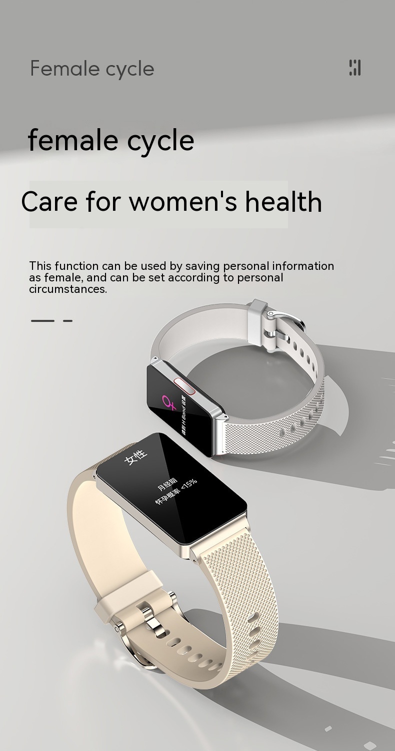 Smart Health Bracelet with Blood Oxygen, Body Temperature & Sleep Monitoring - Smart Watch Feature - Image 6