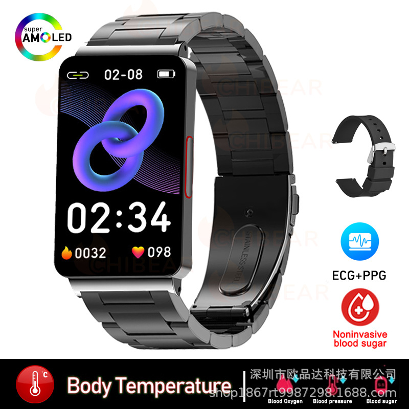 Smart Health Bracelet with Blood Oxygen, Body Temperature & Sleep Monitoring - Smart Watch Feature - Image 11