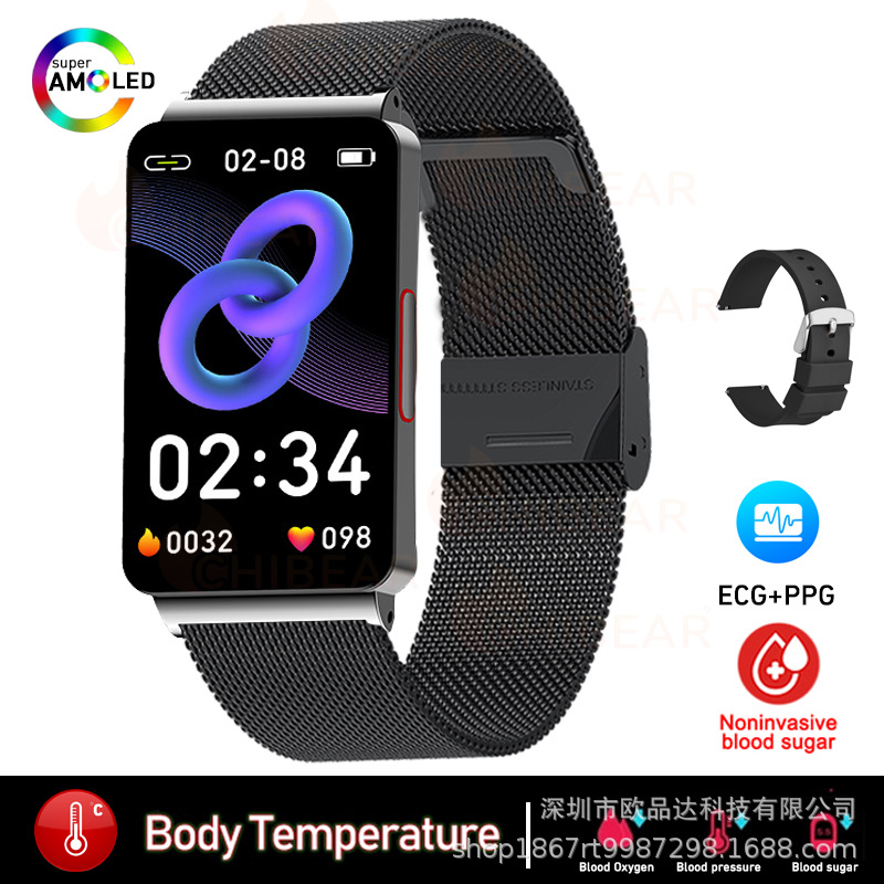 Smart Health Bracelet with Blood Oxygen, Body Temperature & Sleep Monitoring - Smart Watch Feature - Image 14