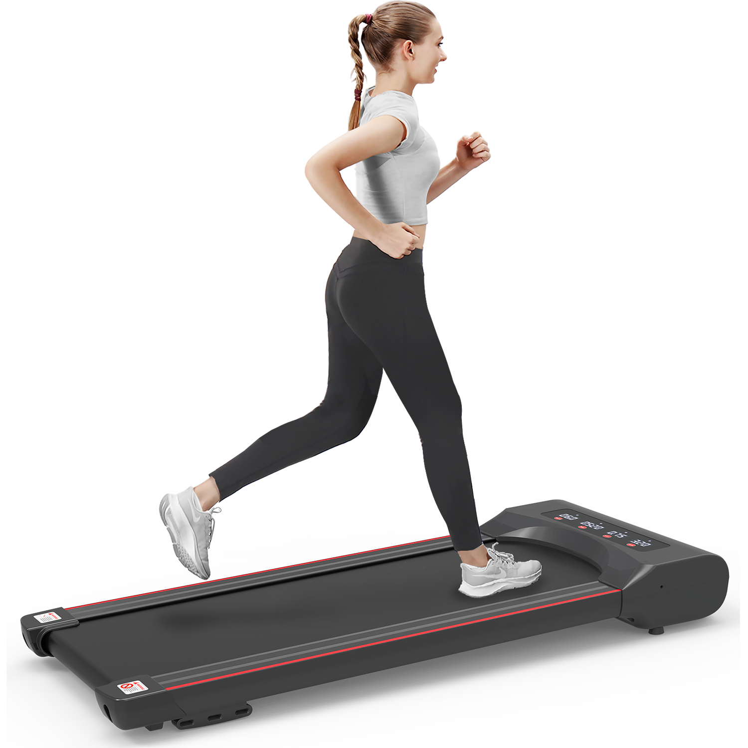 Compact Under Desk Treadmill Walking Pad for Home Office Fitness - Image 6