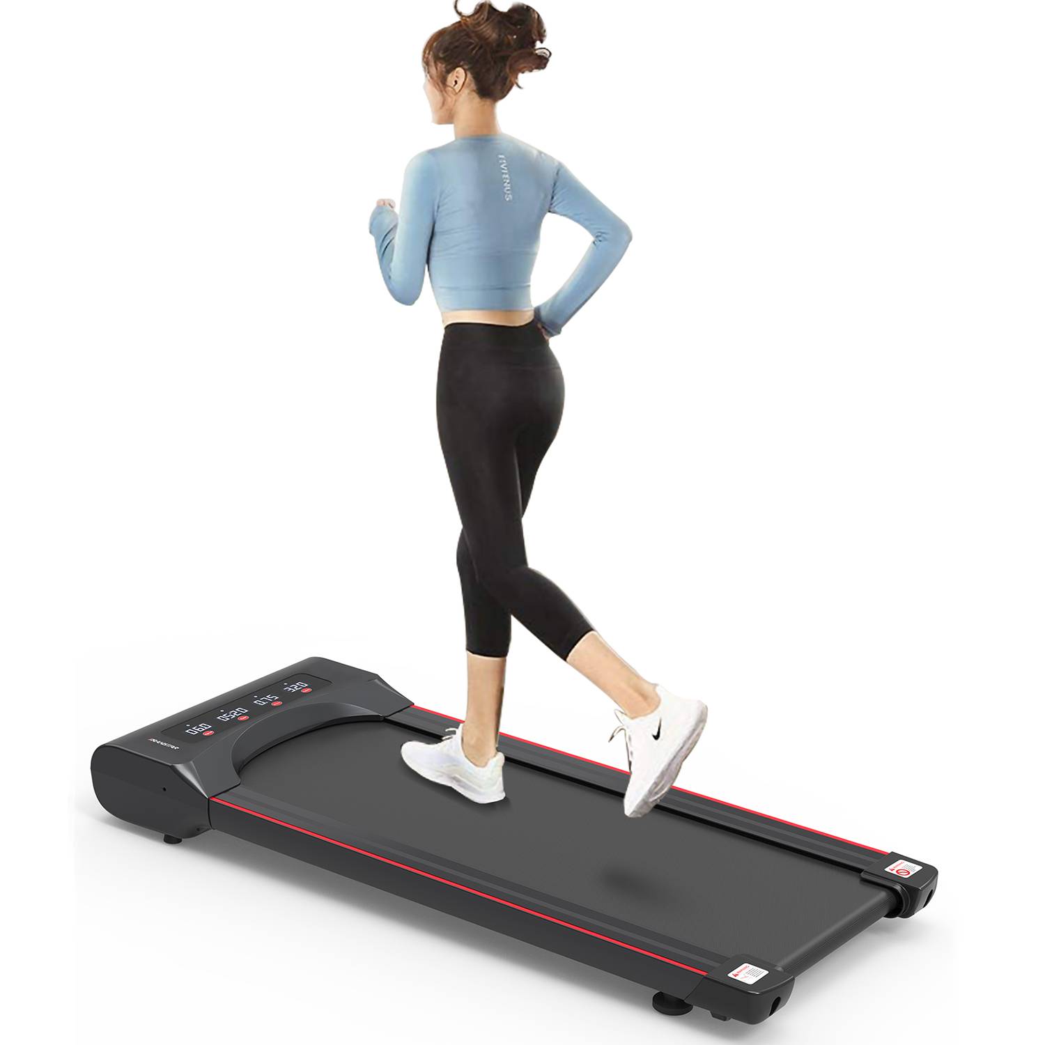 Compact Under Desk Treadmill Walking Pad for Home Office Fitness - Image 8