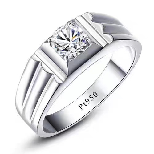 Chiba Silver-Plated Diamond Ring - Fashionable All-Match Wedding Classic Style - Image 19