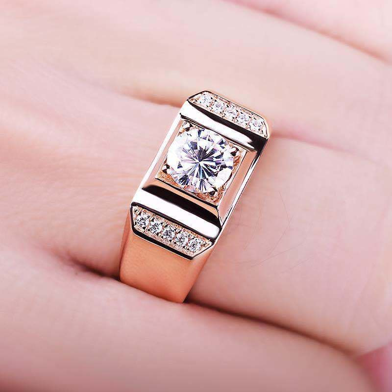 Chiba Silver-Plated Diamond Ring - Fashionable All-Match Wedding Classic Style - Image 29
