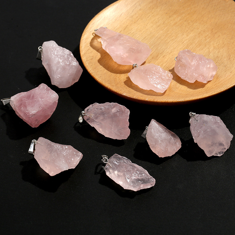 Water Drop Crystal Semi-Precious Stone Pendant on Clavicle Chain - Elegant Jewelry - Image 5