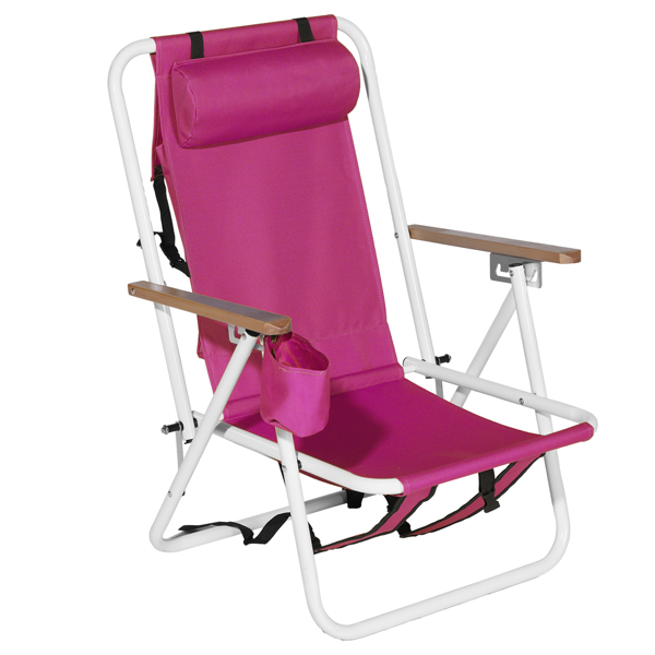 2-Pack 23X21.7X31.5in Adjustable Beach Chair for Ultimate Comfort - Image 15