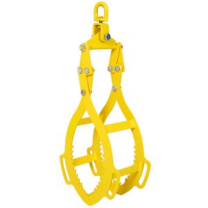 32-Inch 4 Jaw Timber Lifting Harvesting Pliers Gripper for Efficient Handling