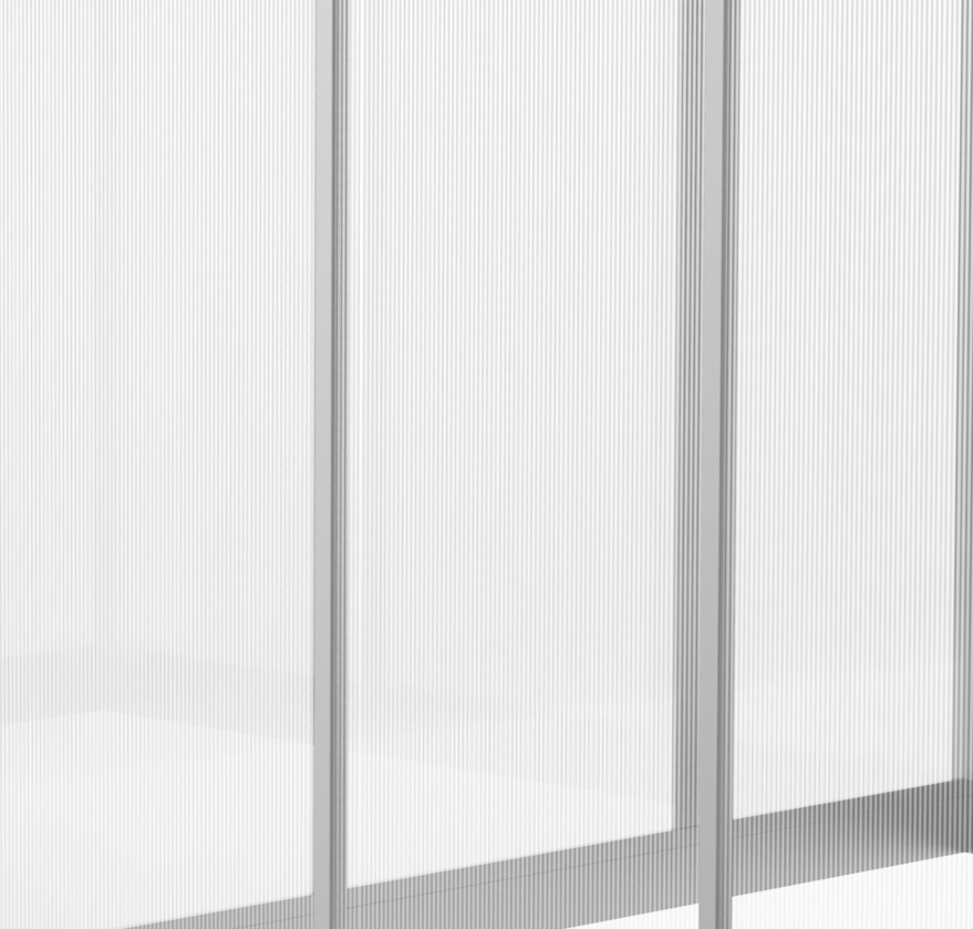 Winter Greenhouse, 10' L x 6' W Walk-In Polycarbonate Structure for Year-Round Gardening - Image 4