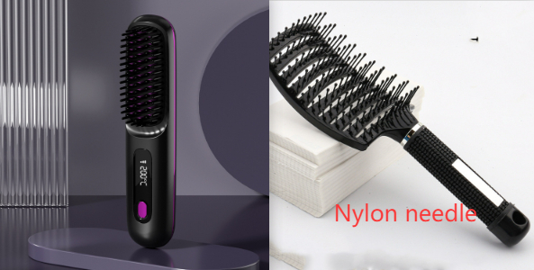 2 In 1 Wireless Hair Straightener Brush & Hot Curler - Fast Heating, USB Rechargeable & Portable - Image 26