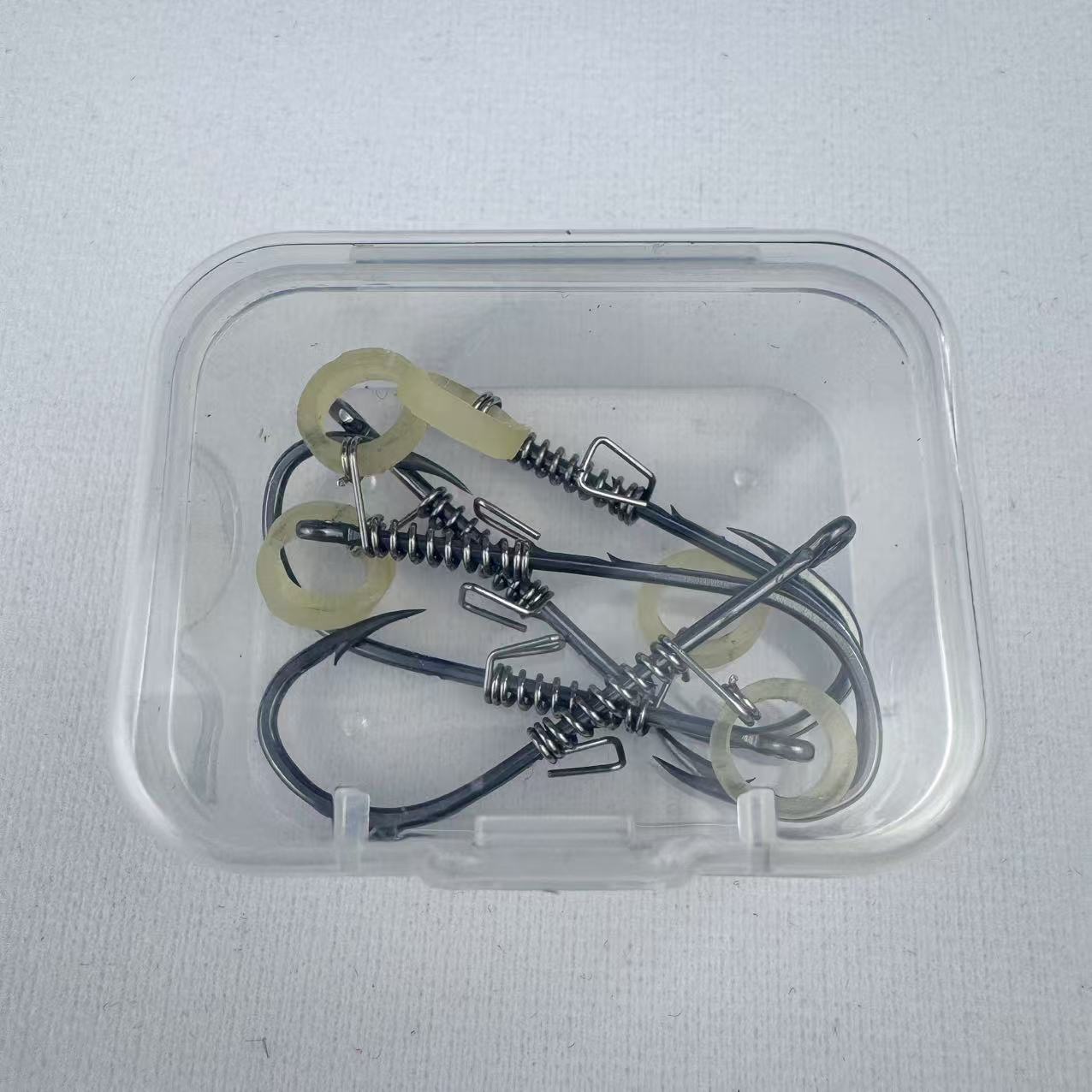 Spring Rubber Band Sea Fishing Lure for Catching Live Shrimp - Image 2