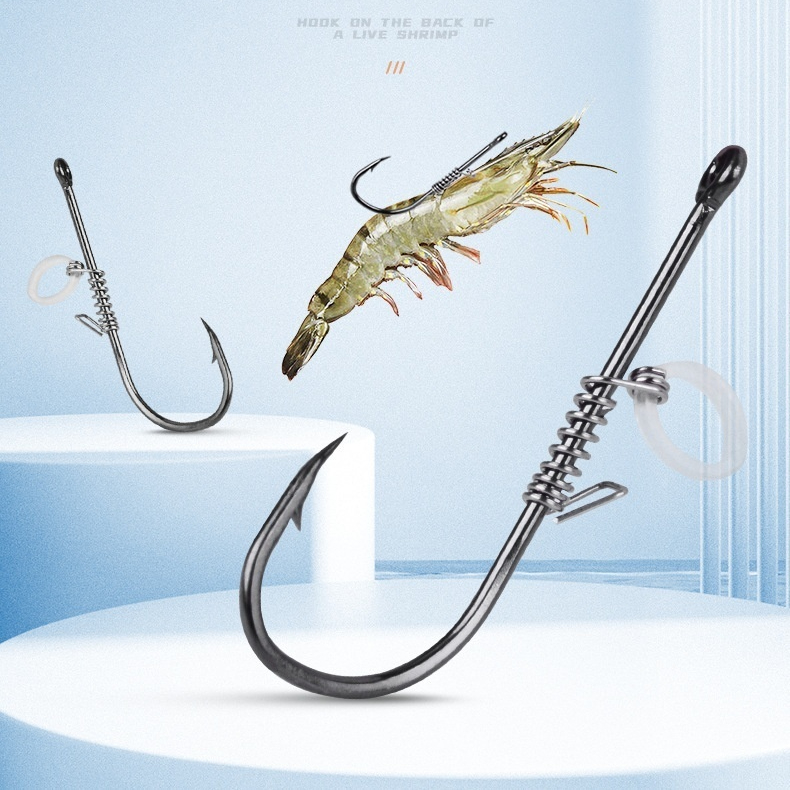 Spring Rubber Band Sea Fishing Lure for Catching Live Shrimp - Image 11