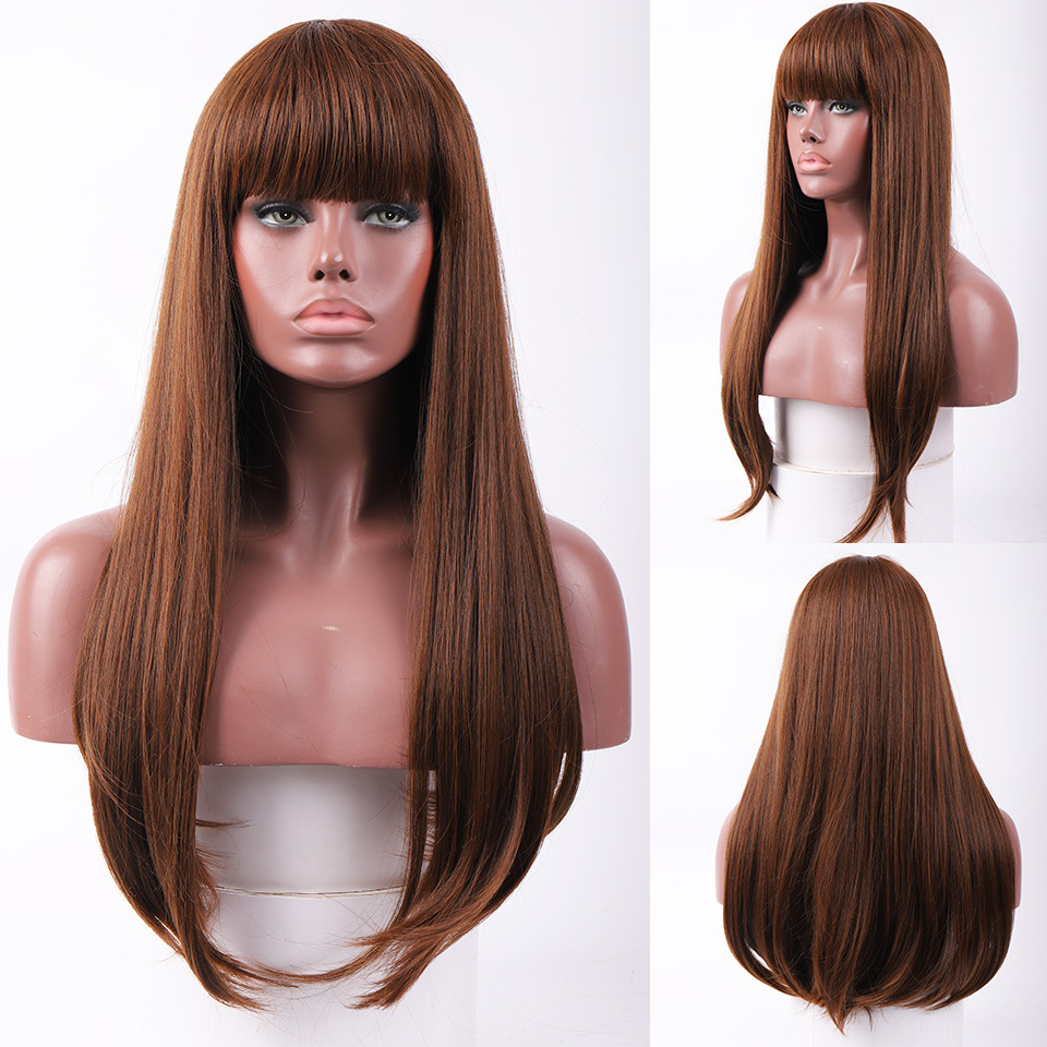 Trendy Ladies Fashion Anime Straight Hair Headgear for Stylish Looks - Image 3