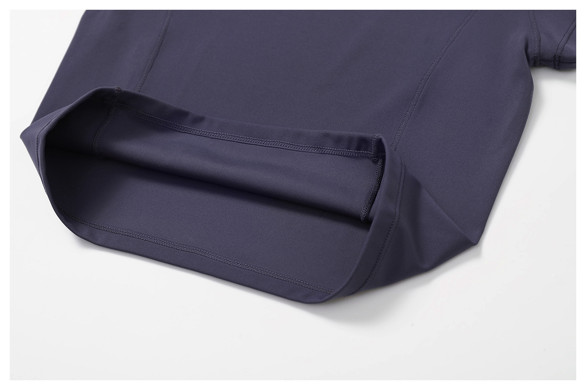 Women's Tight Quick-Drying Yoga Suit - Short Sleeve Back-Shaping Workout Gear for Running and Sports - Image 20