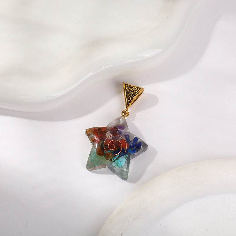 Vintage Reiki Healing Energy Crystal Pendant - Natural Stone Yoga Meditation Necklace - 7 Chakra Spiritual Jewelry Amulet - Image 54