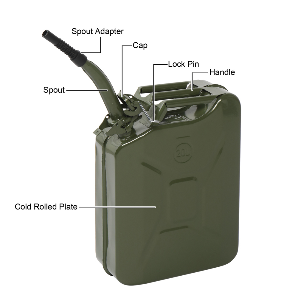 0.6mm Iron Oil Drum in American Green - Durable and Stylish Storage Solution - Image 17