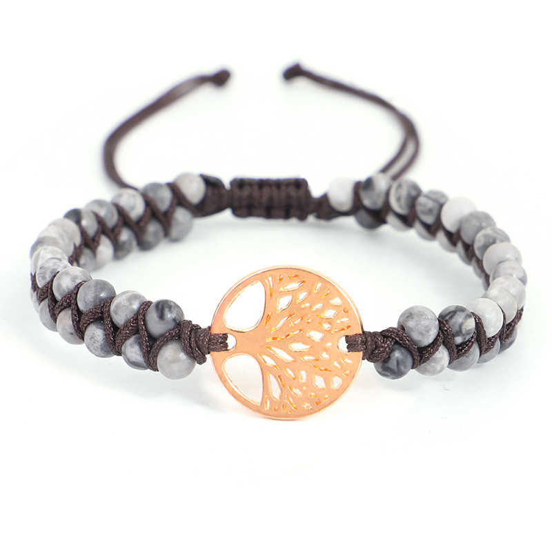 Woven Twine Double Tree of Life Yoga Bracelet - Stylish Spiritual Accessory - Image 11