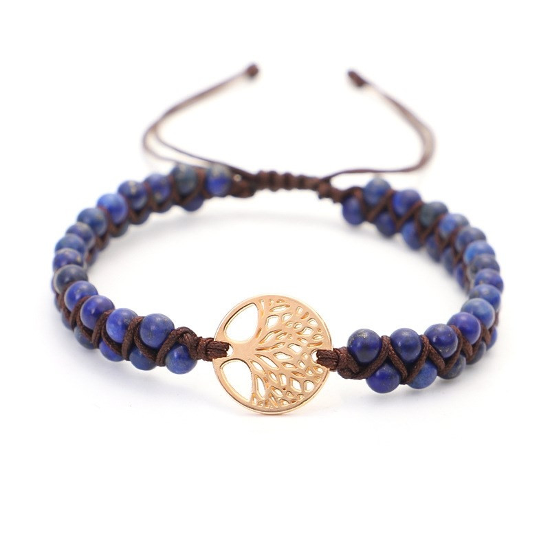 Woven Twine Double Tree of Life Yoga Bracelet - Stylish Spiritual Accessory - Image 12