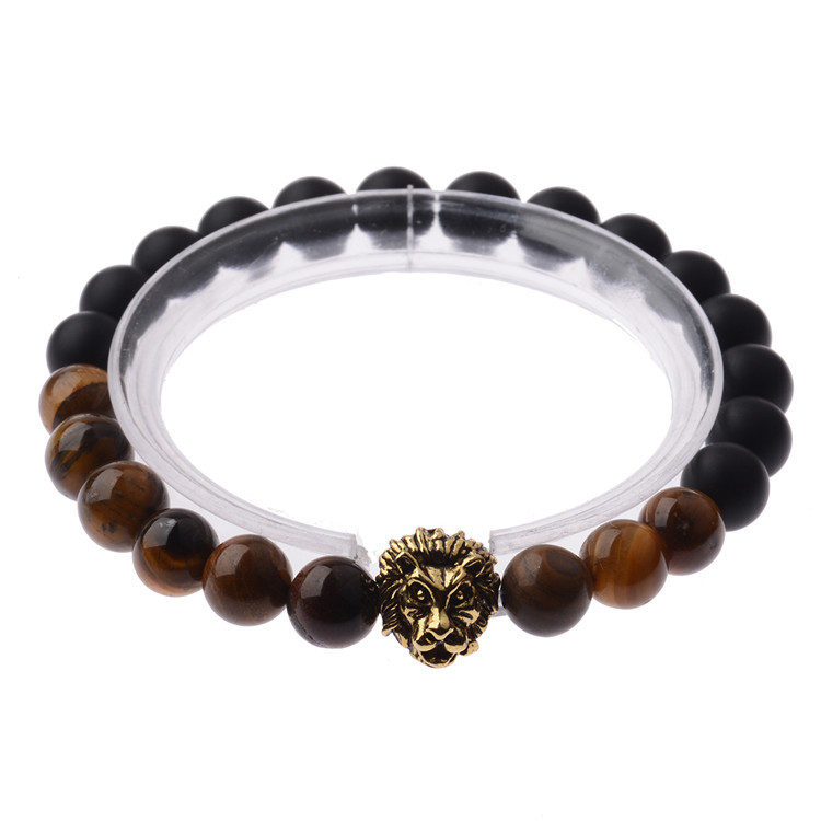 Lion Head Bead Yoga Bracelet – Enhance Your Practice with Stylish Energy - Image 3