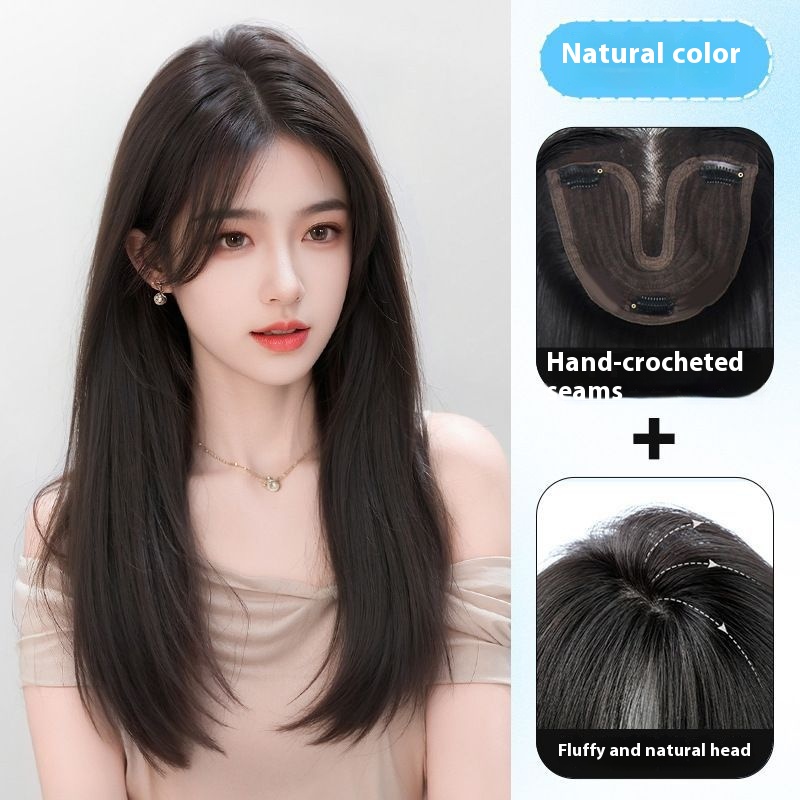 Full-Head Female Wig - Stylish Artificial Hair for a Natural Look - Image 6