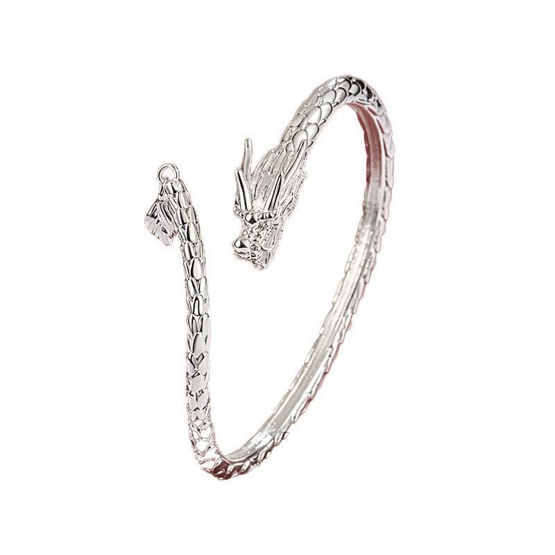 2024 Trendy Adjustable Couple Bracelet with Magical Dragon Tail - Popular Chinese Style Punk Jewelry for Men and Women - Image 3