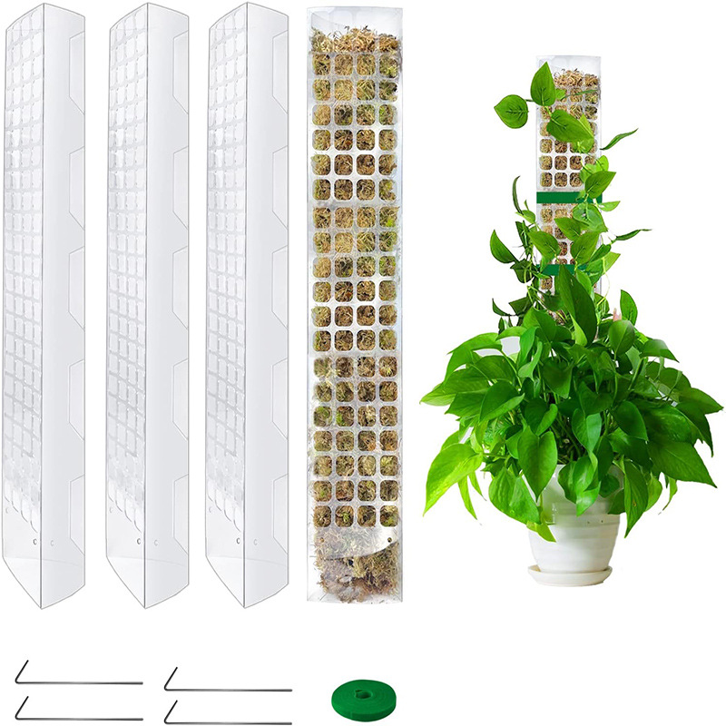 Plastic Moss Pole for Climbing Plants - Ideal Vine Support Brackets - Image 4