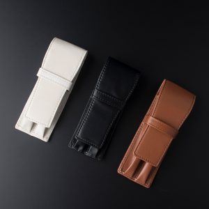 Pu Compact Double-Sided Storage Bag for Pens - Stylish Organizer