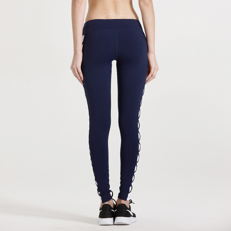 Women's Quick-Drying Mid-Waist Fitness Trousers - Stretchy Sweatpants & Yoga Tights - Image 2