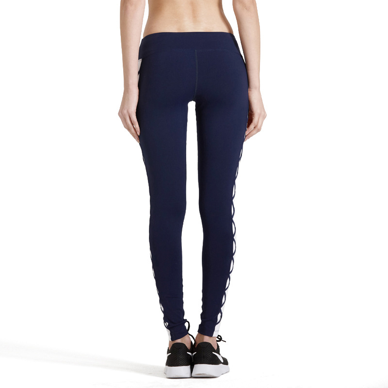 Women's Quick-Drying Mid-Waist Fitness Trousers - Stretchy Sweatpants & Yoga Tights - Image 3