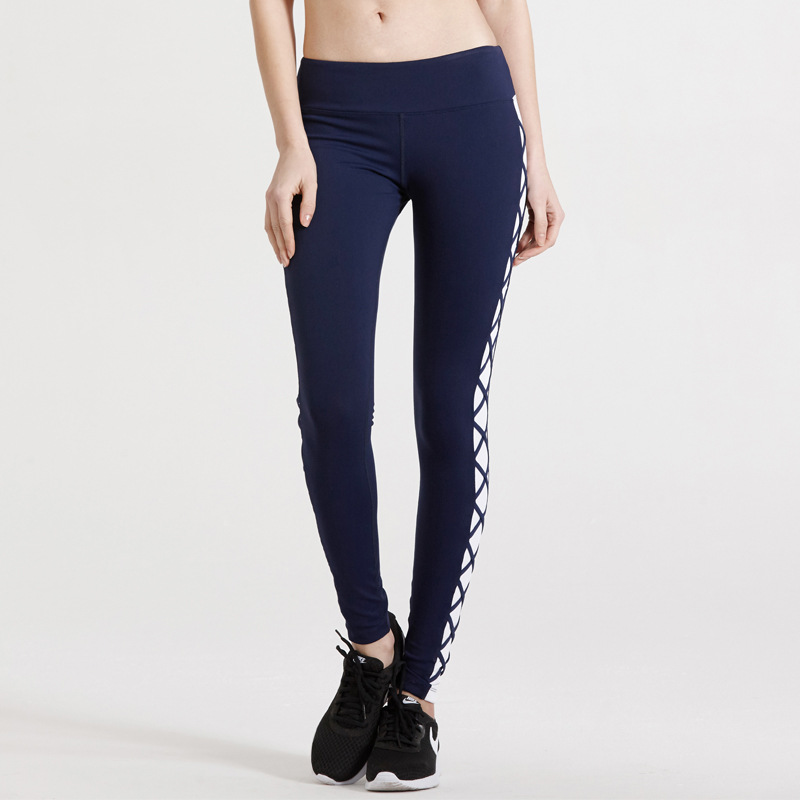 Women's Quick-Drying Mid-Waist Fitness Trousers - Stretchy Sweatpants & Yoga Tights - Image 4