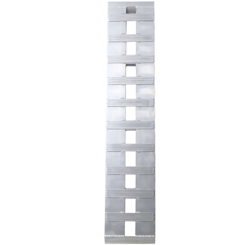 Heavy-Duty Loading Ramps with Top Hook for Motorcycles & Tractors - Universal 60" x 12" Aluminum Ramps, 6600 LBS Capacity, 1 Pair, Silver - Image 5