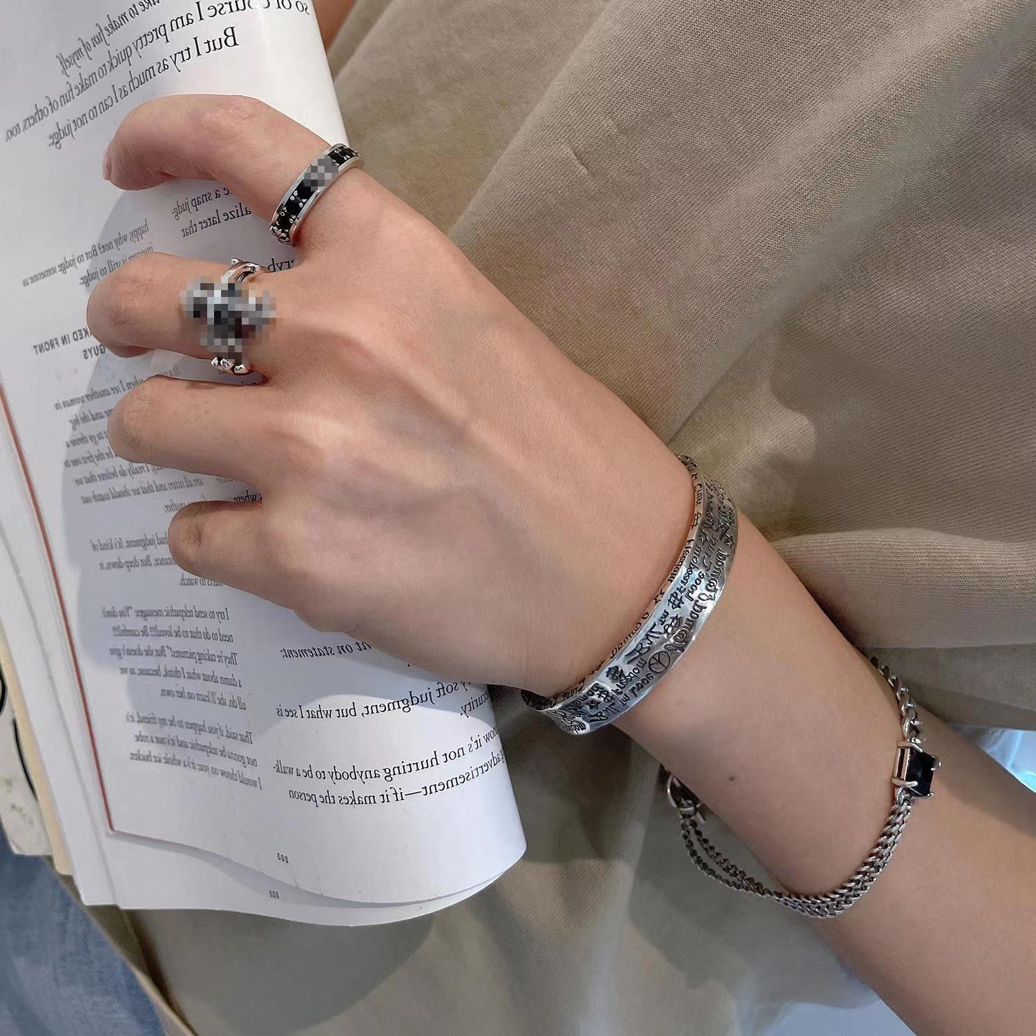 Stylish Retro Graffiti Bracelet - Premium Luxury with Exquisite Cold Style for All Occasions - Image 30