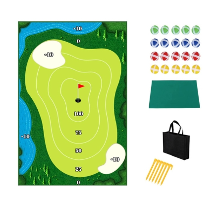 Golf Training Mat for Swing - Parent-Child Toys, Ball Trace Directional Mat, Swing Path Pads for Effective Swing Practice - Image 3