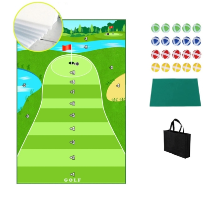 Golf Training Mat for Swing - Parent-Child Toys, Ball Trace Directional Mat, Swing Path Pads for Effective Swing Practice - Image 5