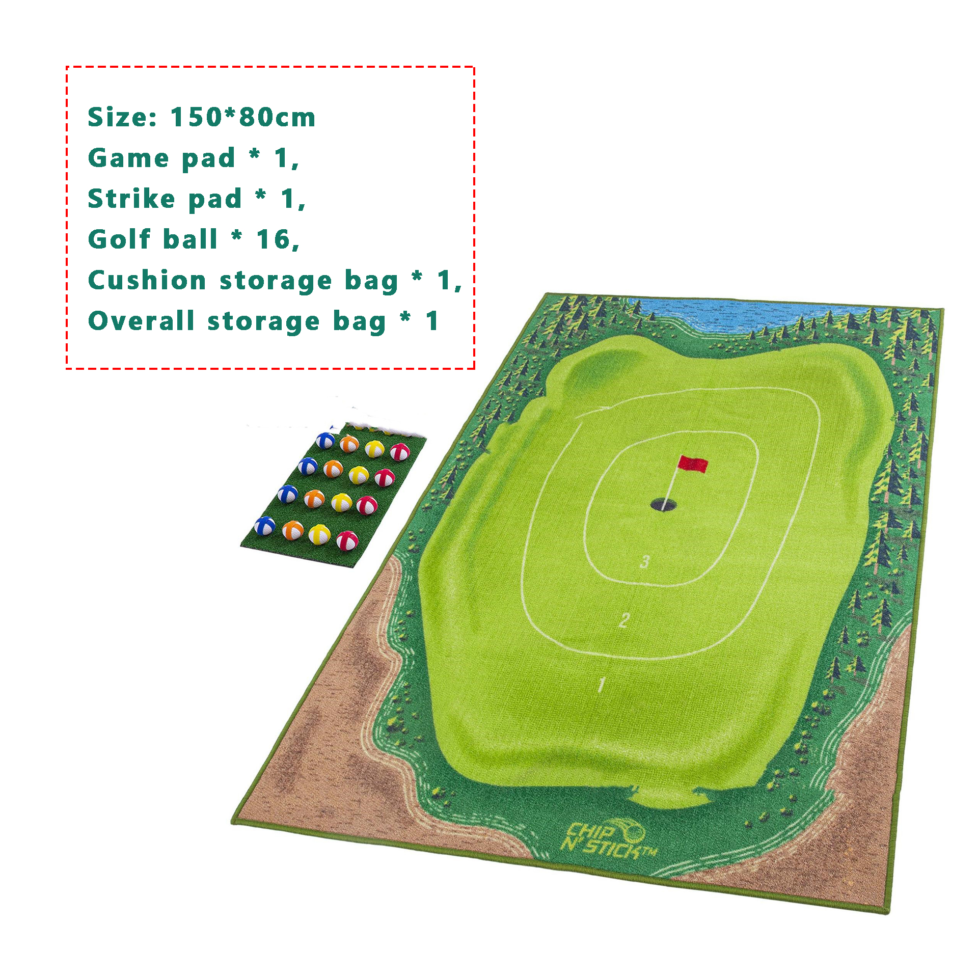 Golf Training Mat for Swing - Parent-Child Toys, Ball Trace Directional Mat, Swing Path Pads for Effective Swing Practice - Image 12
