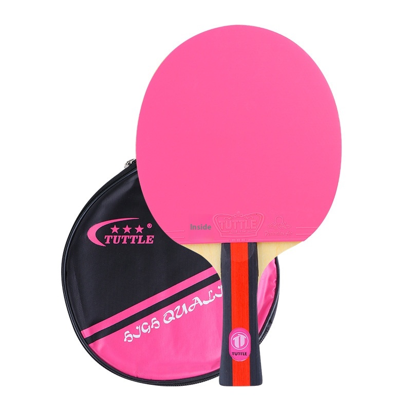 Vibrant Pure Wood Single Racket Cover - Professional High Elastic Long Handle Horizontal - Image 17